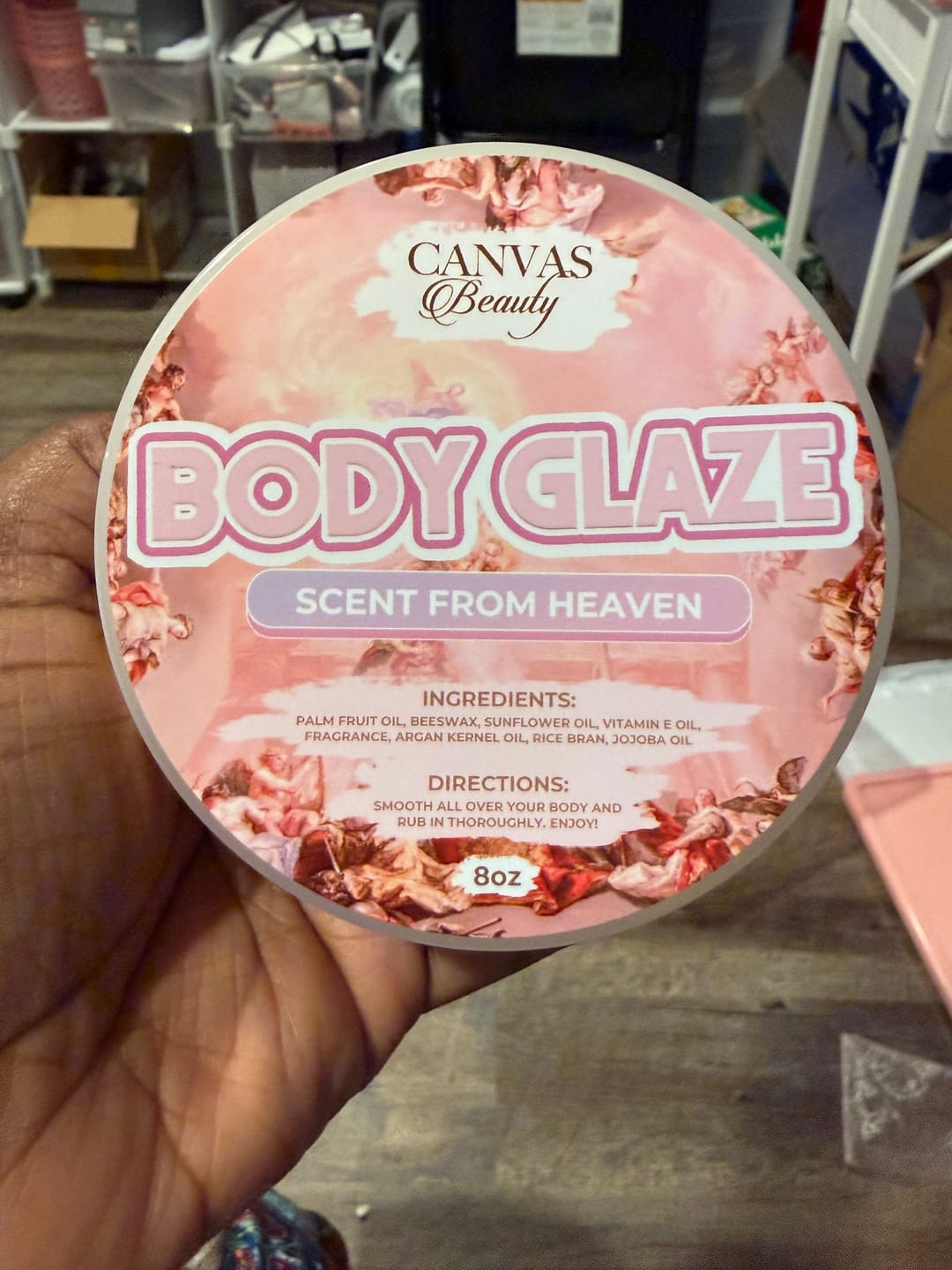 Customer photo review of BODY GLAZE: SCENT FROM HEAVEN