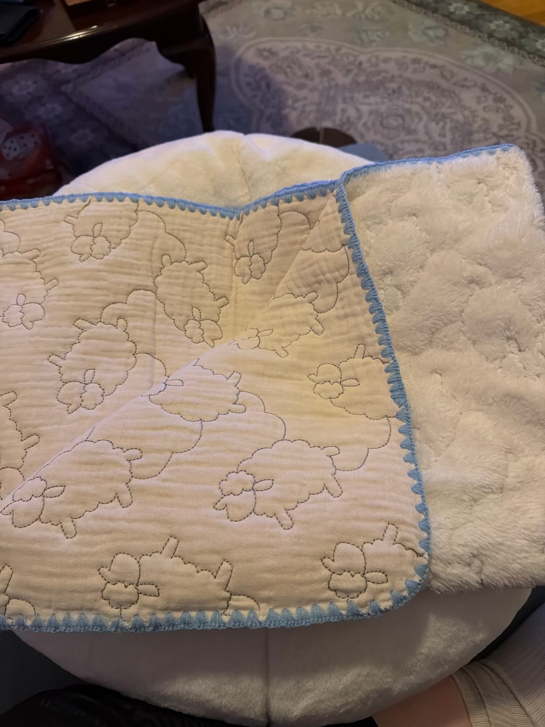 Customer photo review of Baa Baa Blanket