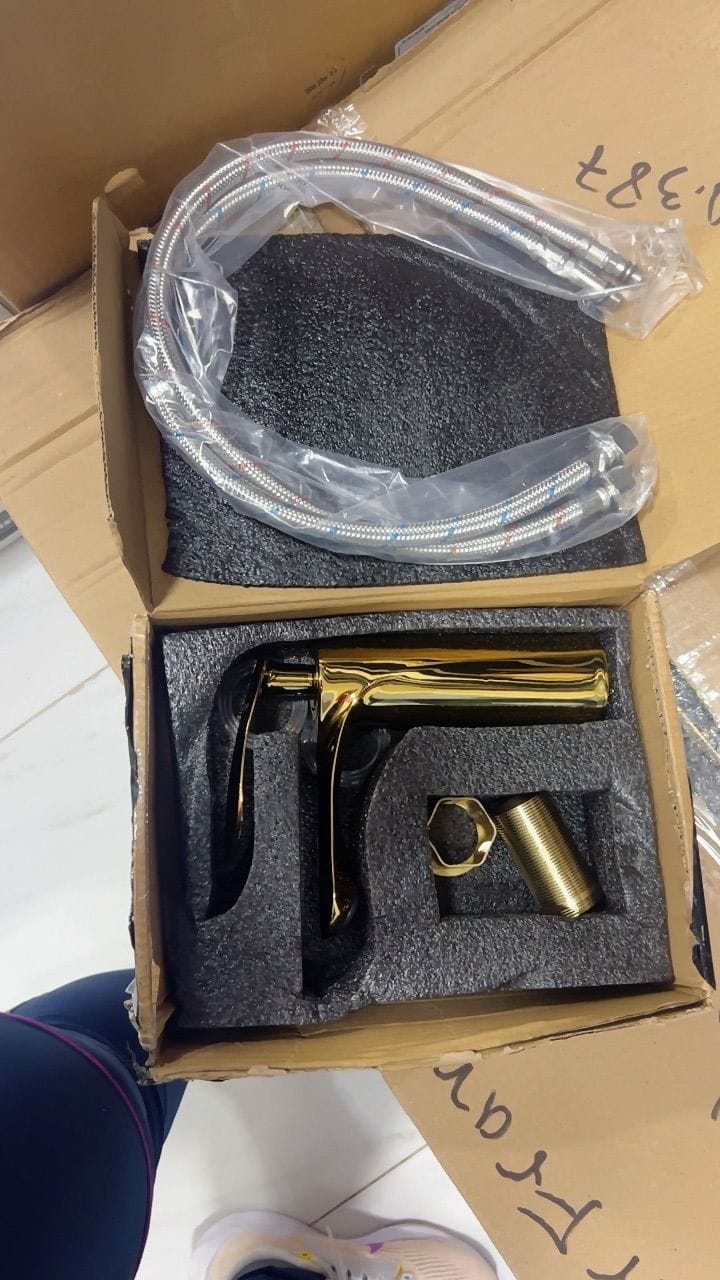 Customer photo review of Torneira Para Banheiro Gourmet Monocomando Aqua Lux