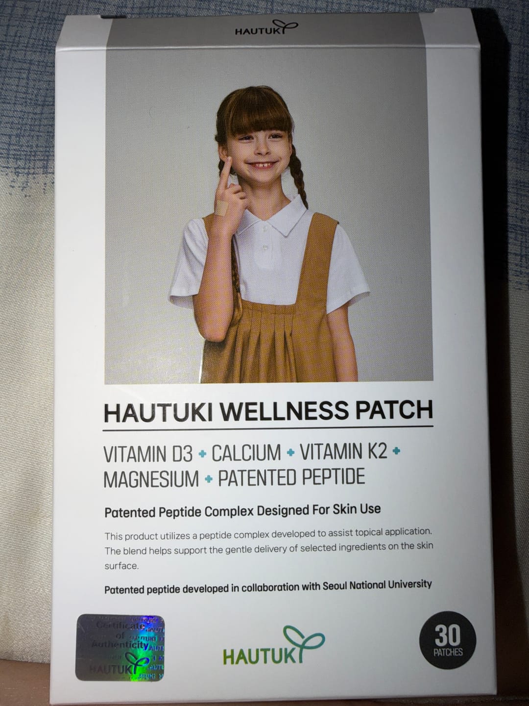 Customer photo review of HAUTUKI Wellness Patch