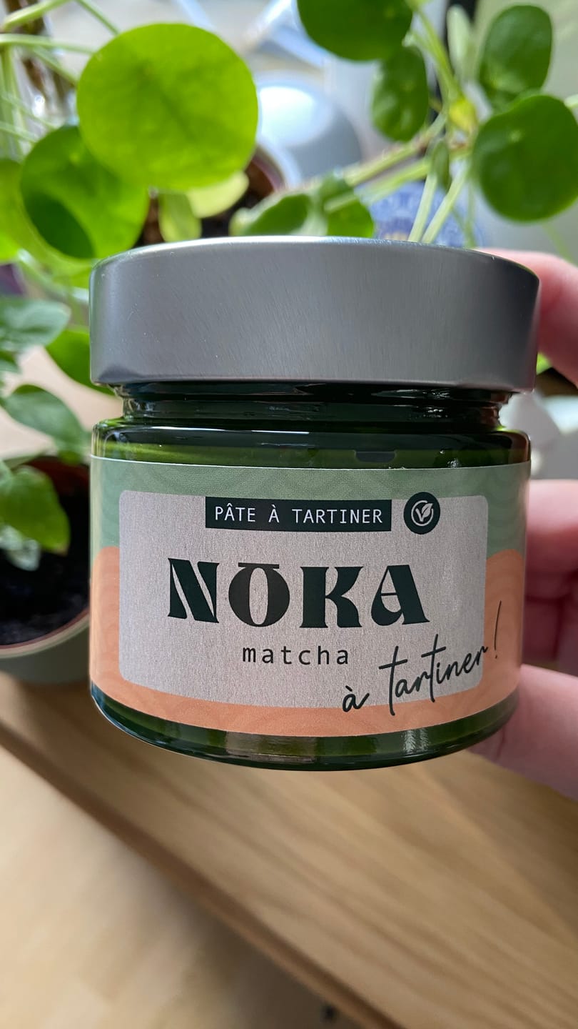 Customer photo review of Noka à tartiner - Pâte à tartiner vegan au matcha