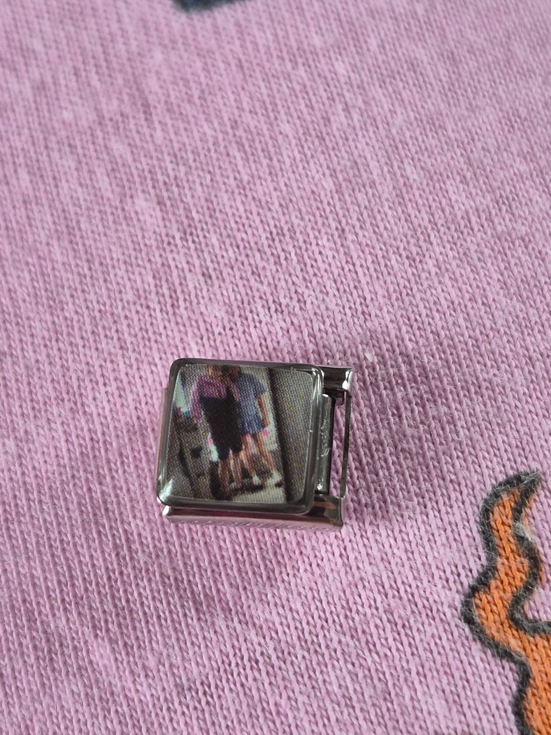 Customer photo review of Italian Charm Bracelet