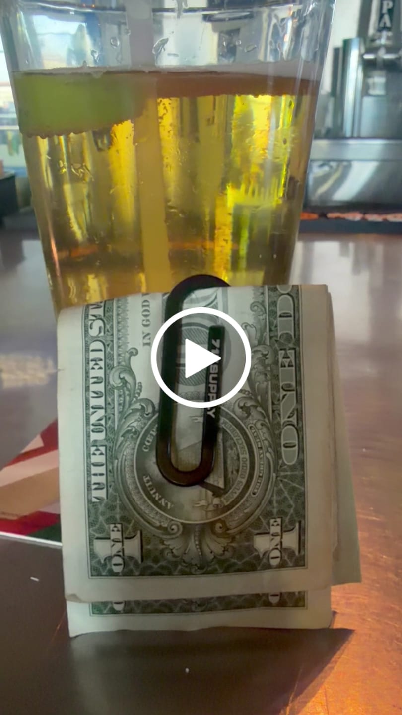 Customer video review of 717 Supply Large Paperclip Money Clip - Black