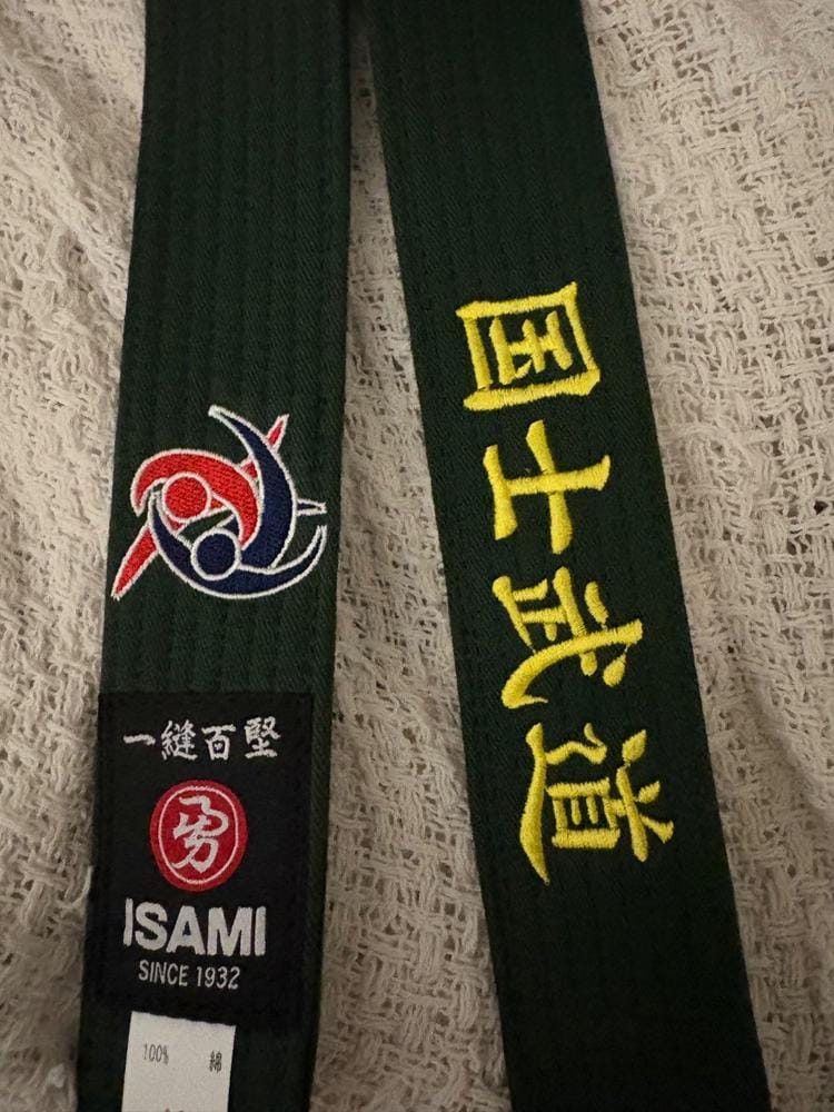 Customer photo review of Isami Green Belt