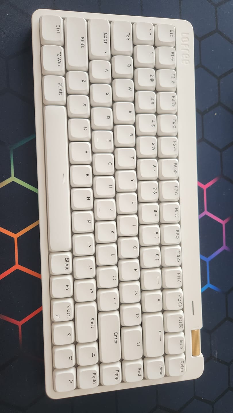 Customer photo review of Lofree Flow Lite84 Mekanik Klavye