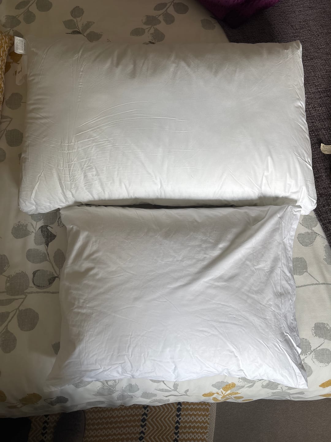 Customer photo review of AdaptGo Full Size Portable Pillow