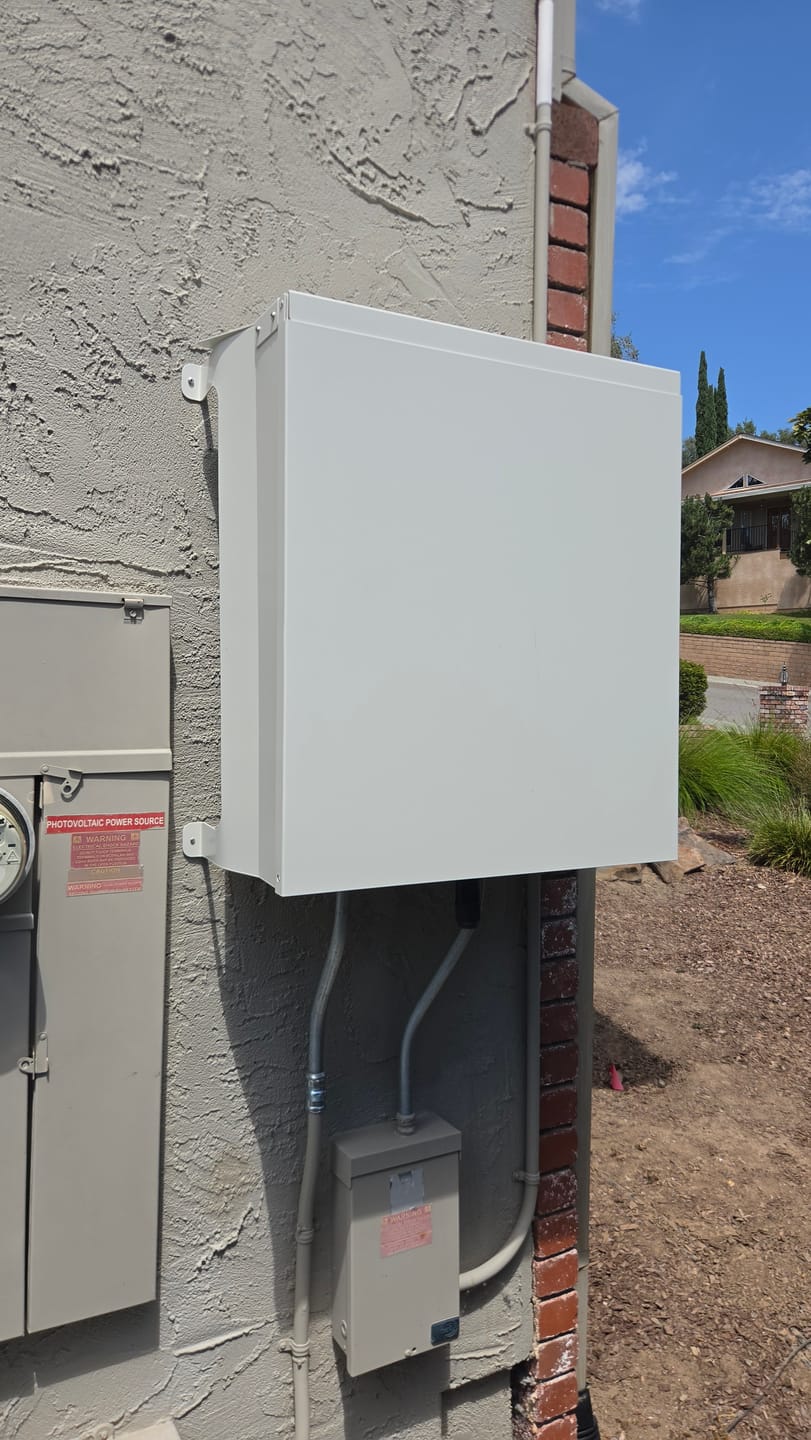 Customer photo review of Large Solar Inverter Cover