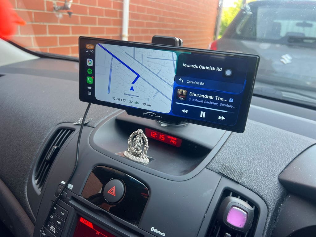 Customer photo review of Écran CarPlay Optimo™ PRO