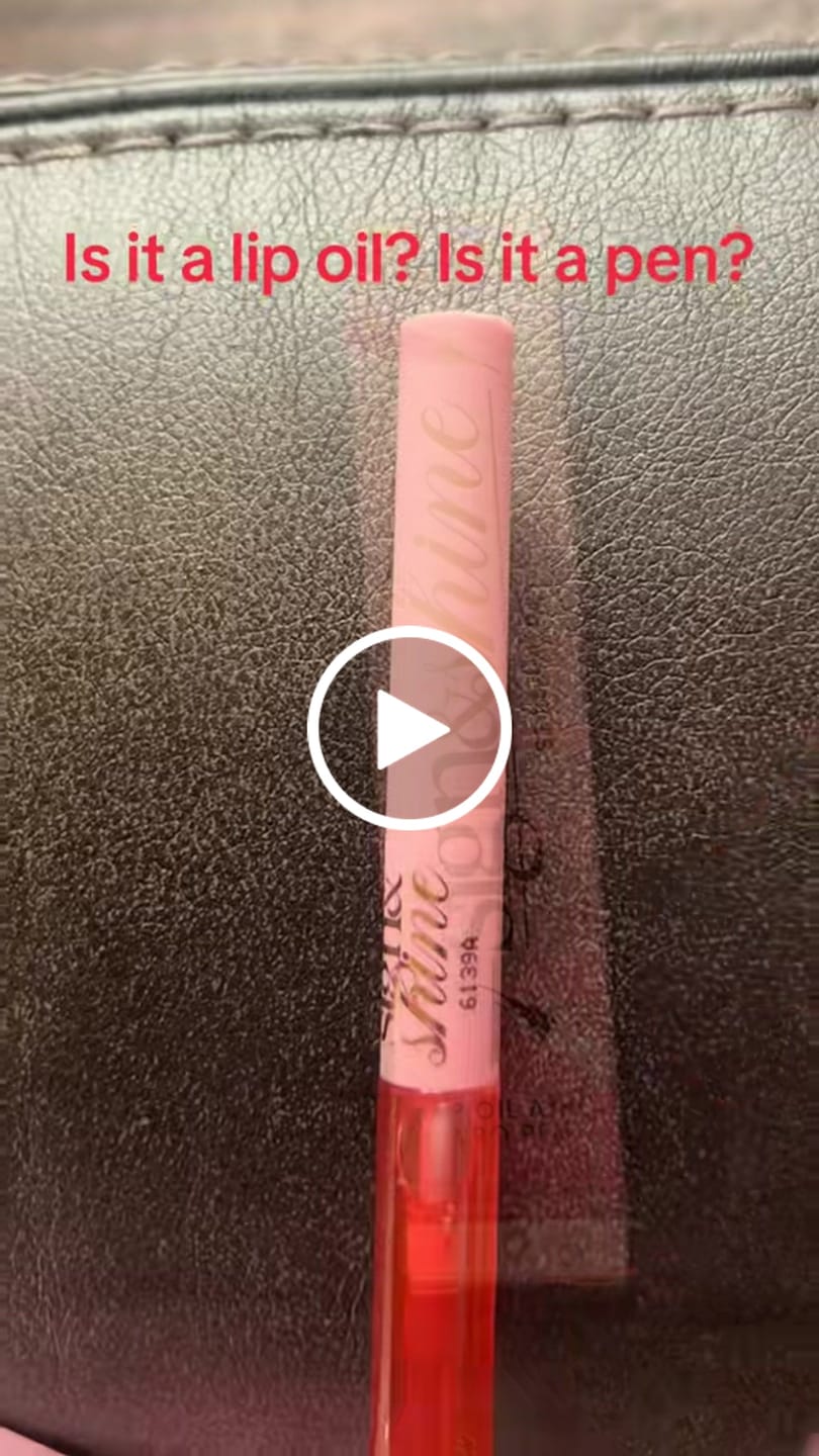 Customer video review of Back to Business Sign And Shine Lip Oil Pen - PRE-ORDER