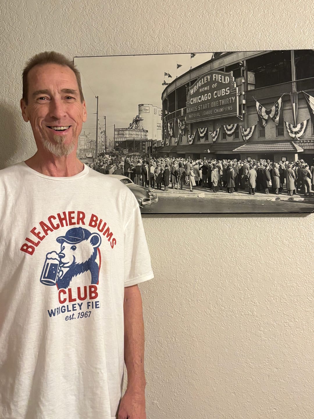 Customer photo review of Varsity Chicago 1837 T-Shirt