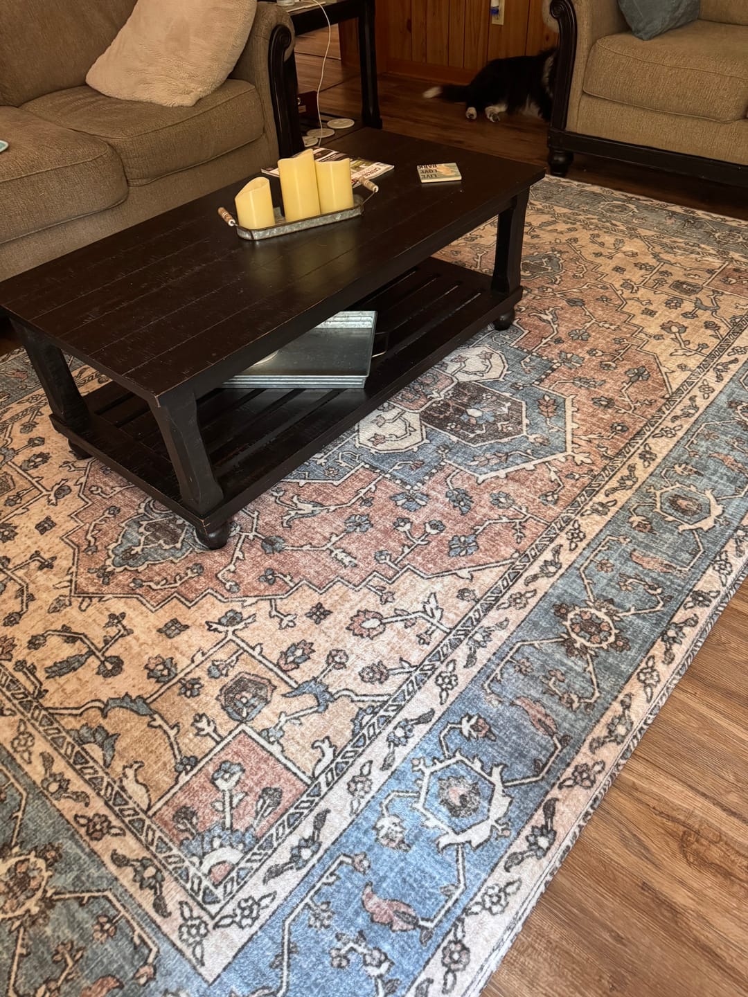 Customer photo review of Designer Relax Mat - 1.4" Thick Foam Base