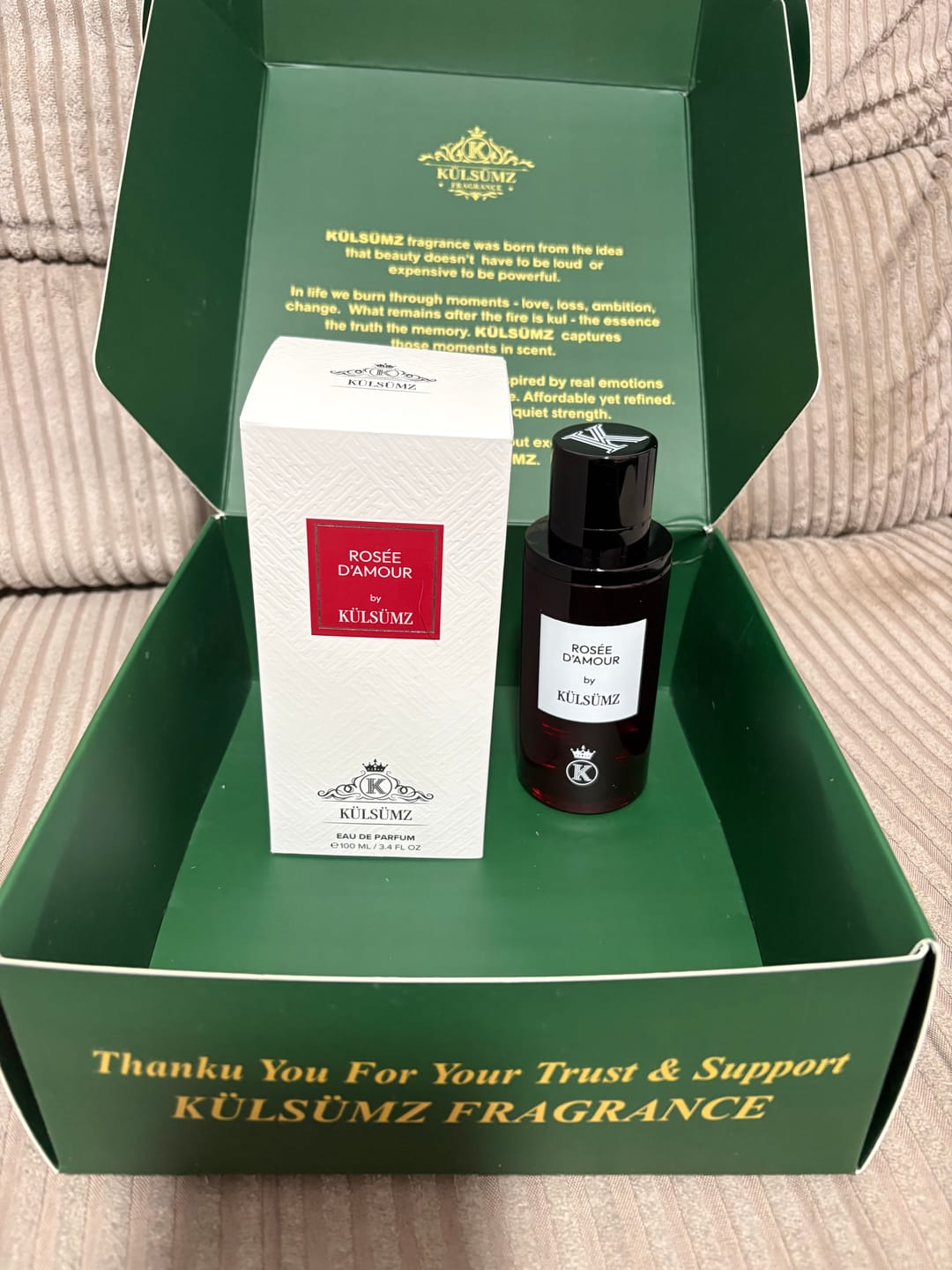 Customer photo review of Rosee D’amour