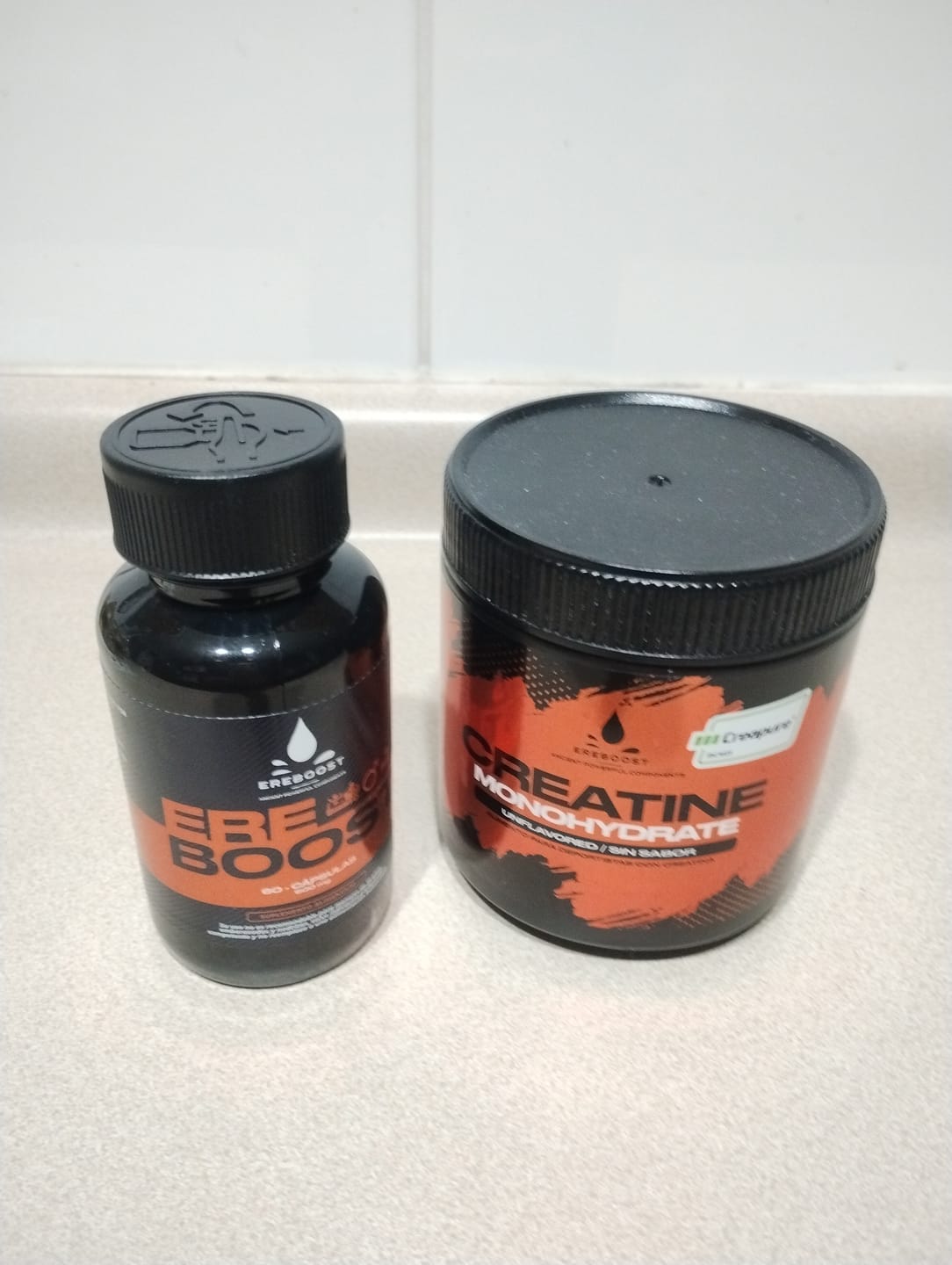 Customer photo review of Pack Potencia 2 Ereboost + Creatina CREAPURE®