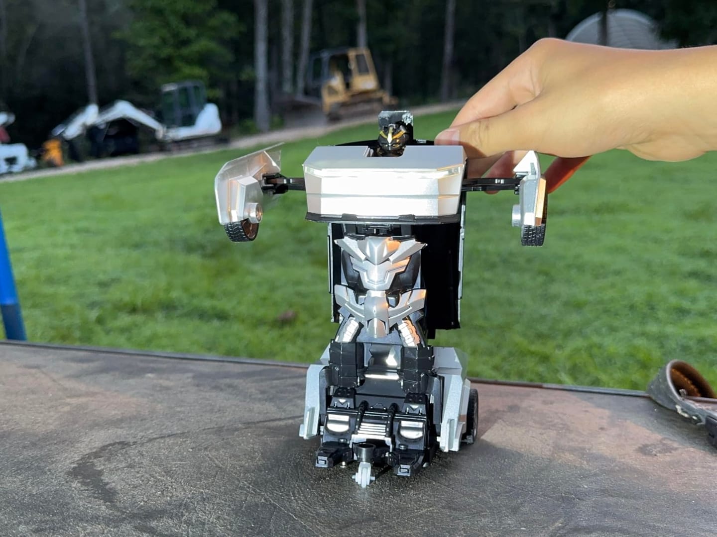 Customer photo review of CyberPickup™ – RC Transforming Robot Truck