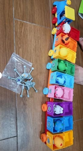 Customer photo review of CleverCargo™ Learning Train
