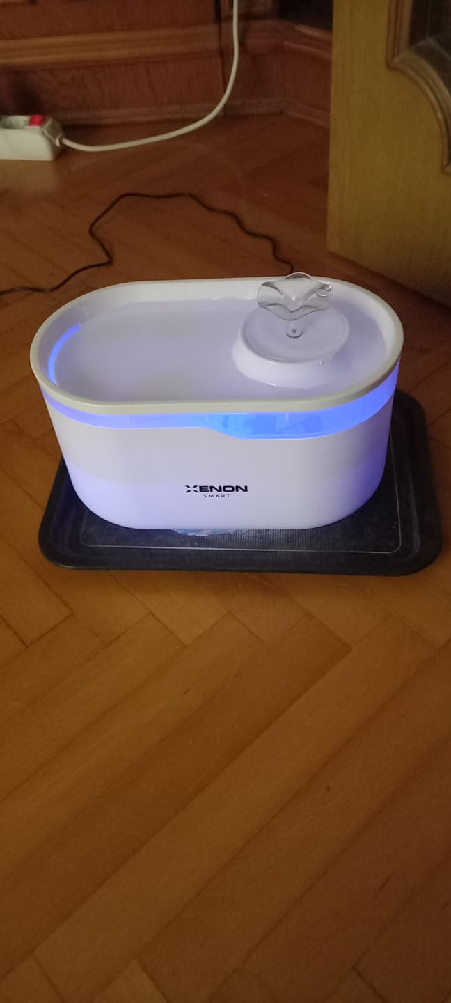 Customer photo review of Kedi Su Pınarı | Ultra Sessiz, Wifi, Akıllı, Otomatik, Su Çeşmesi (Beyaz - X8650)