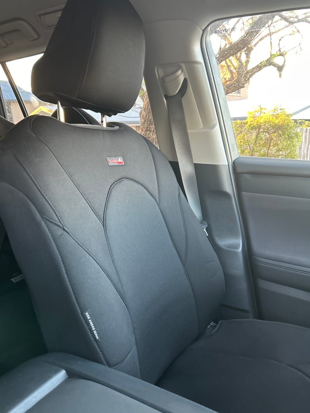 Customer photo review of Sharkskin PLUS Seat Covers for Toyota Kluger (Mar/2021-ON)