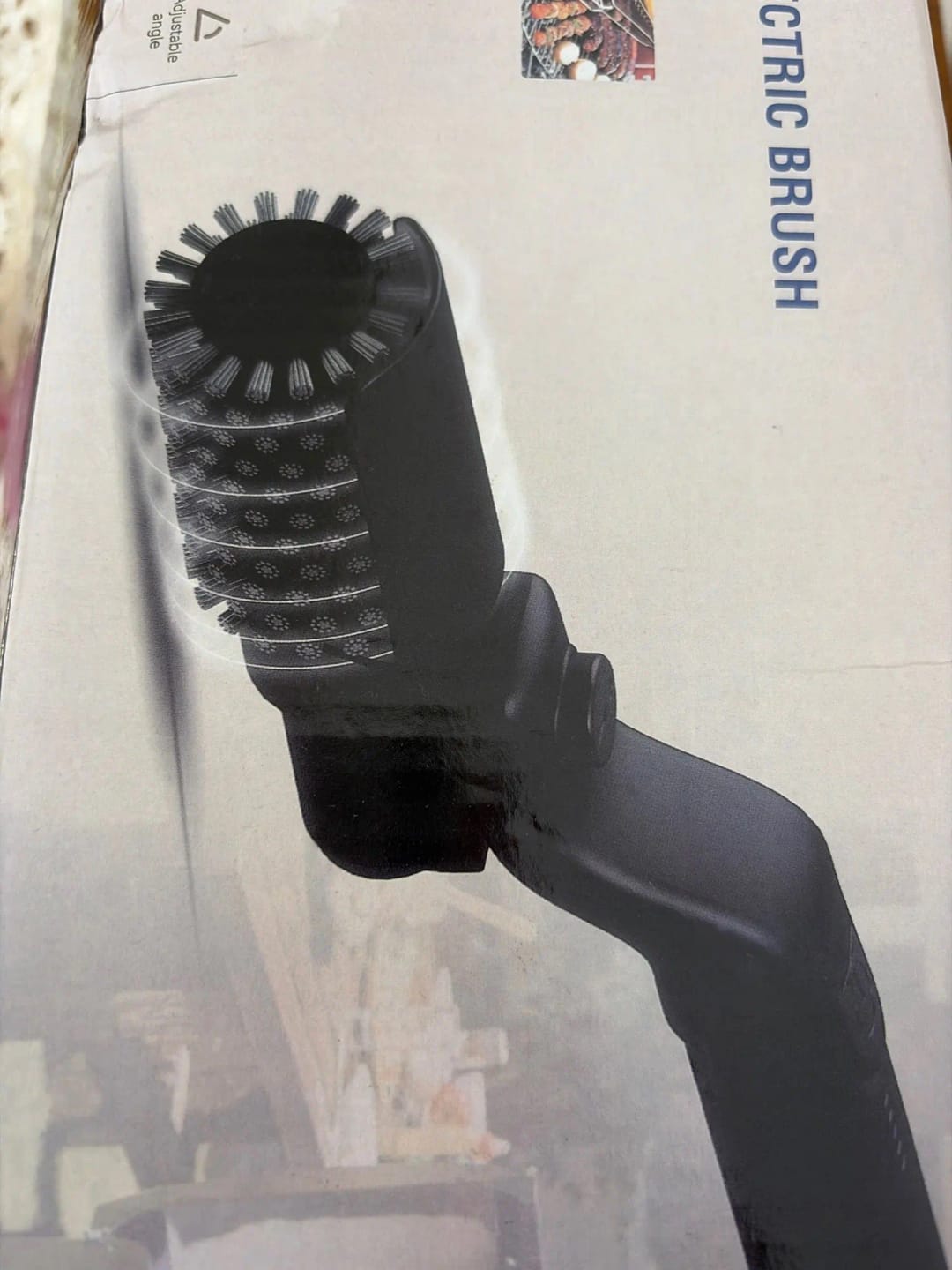 Customer photo review of GrillSpin Powered Grill Brush