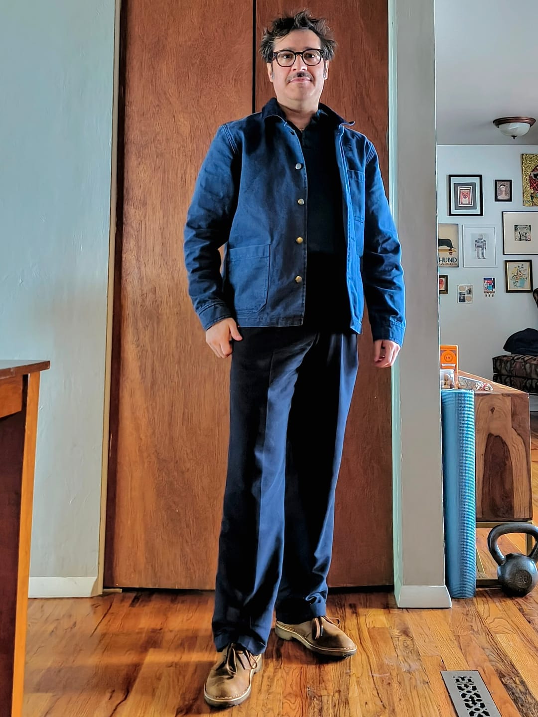 Customer photo review of French Worker Chore Jacket