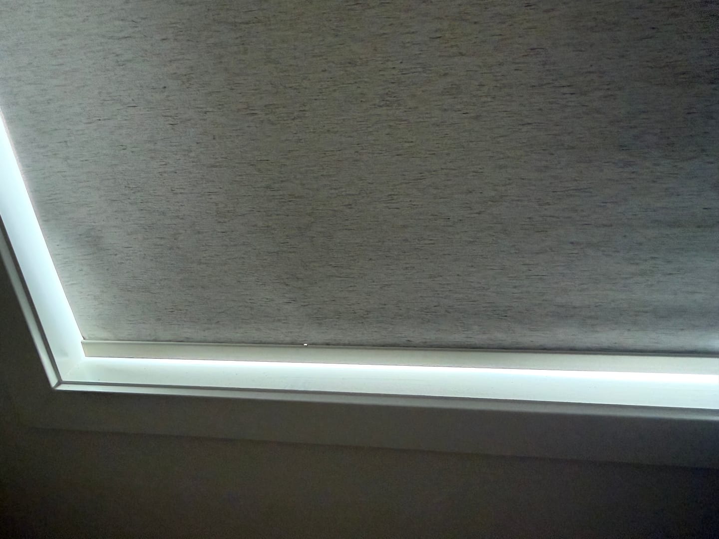 Customer photo review of Ready Made Blackout Cordless Roller Shades