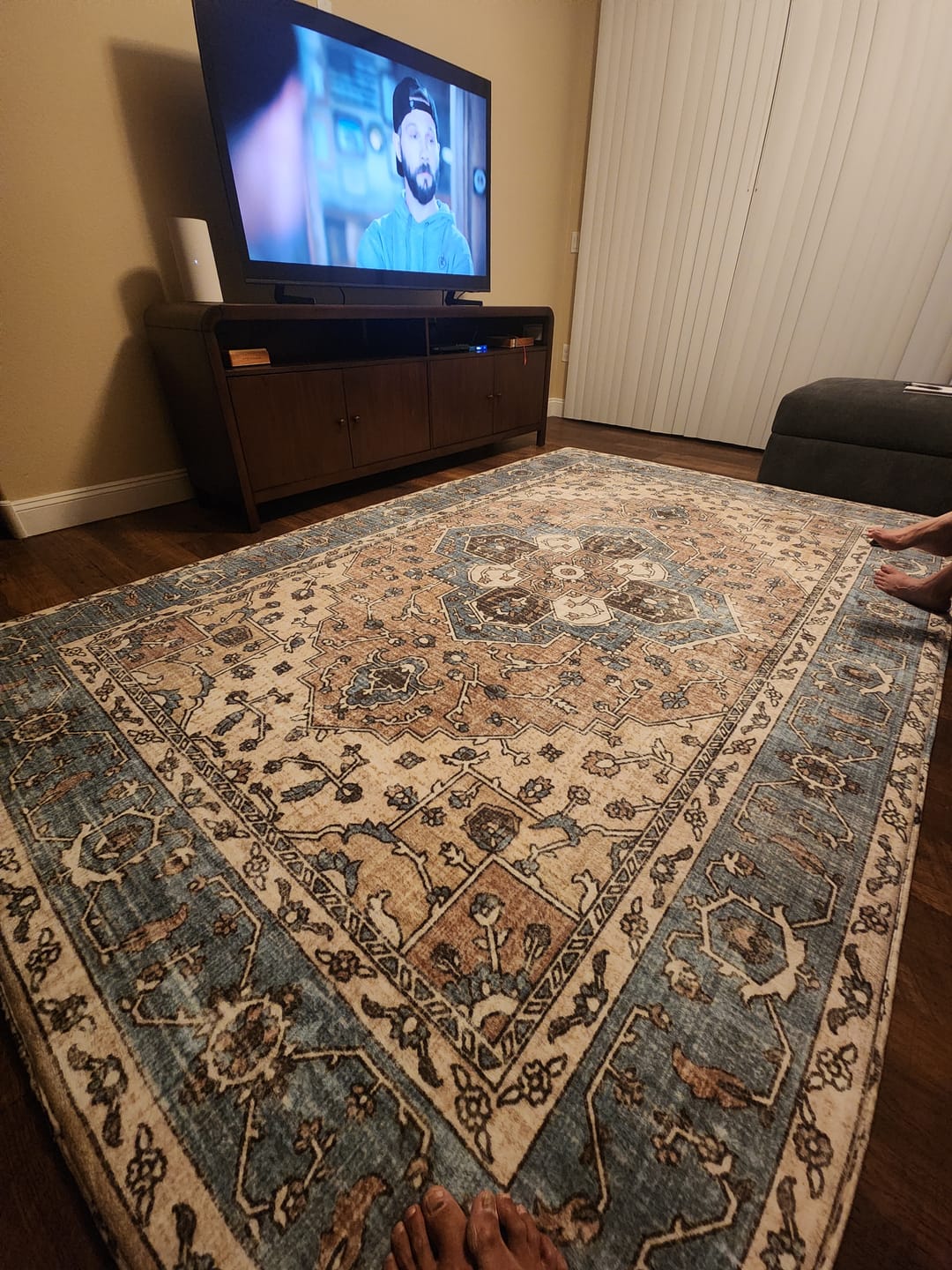 Customer photo review of Designer Relax Mat - 1.4" Thick Foam Base