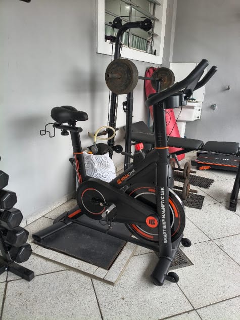 Customer photo review of Bicicleta Ergométrica Smart Magnetic 13K | Disco 13KG | Resistência Magnética potente | Banco Ultra Soft