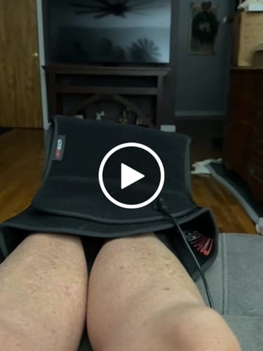 Customer video review of Lumyhealth Deep Spectrum Red Light Therapy Boot