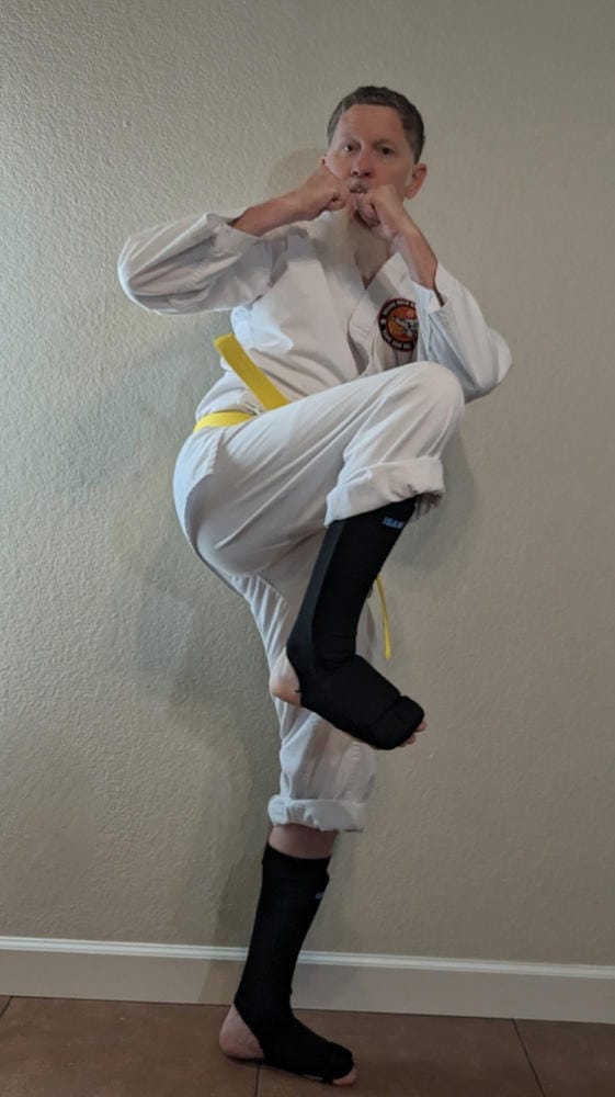 Customer photo review of Shin Guards Toe Protection