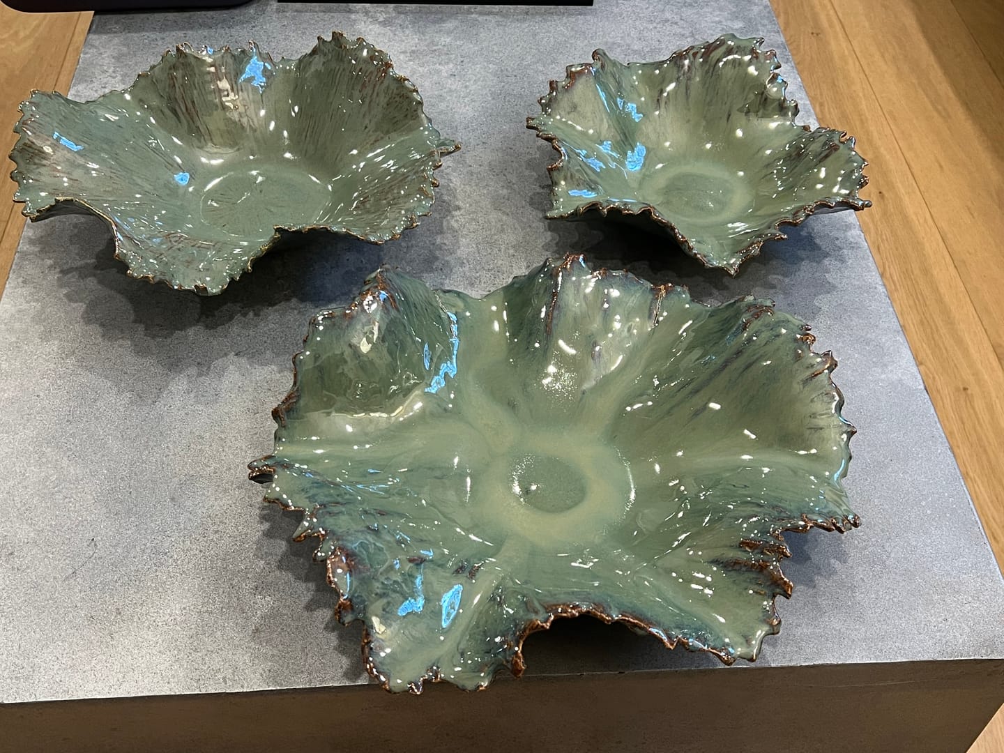 Customer photo review of Abbots Amazon Midfire Brushable Glaze