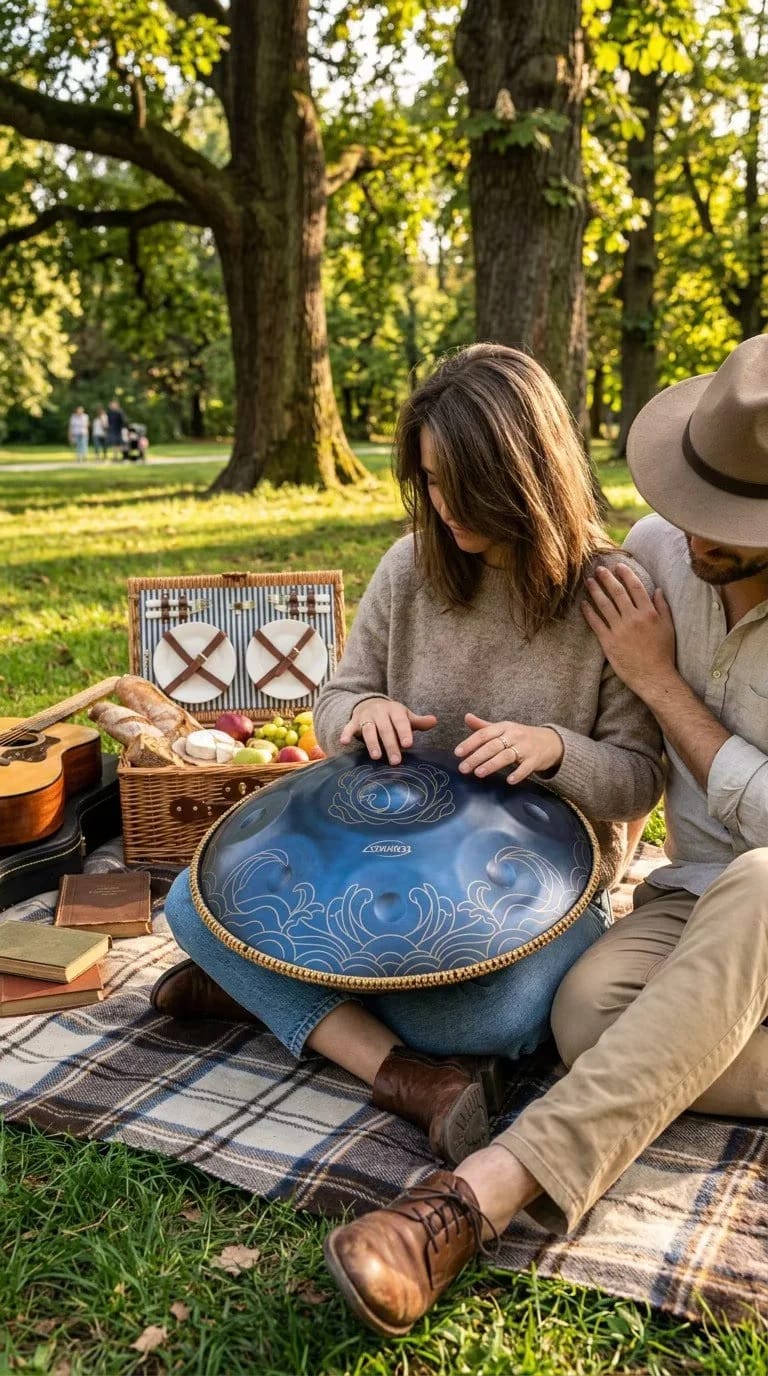 Customer photo review of Cosmos Handpan Dolwave - 9/10/12 Notes Meditation Handpan