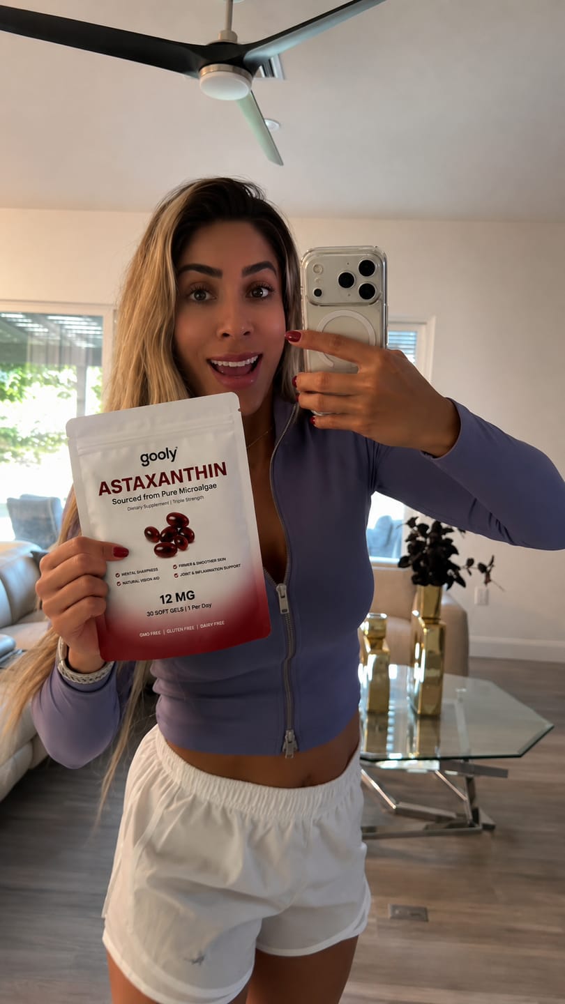 Customer photo review of Astaxantina 12 mg