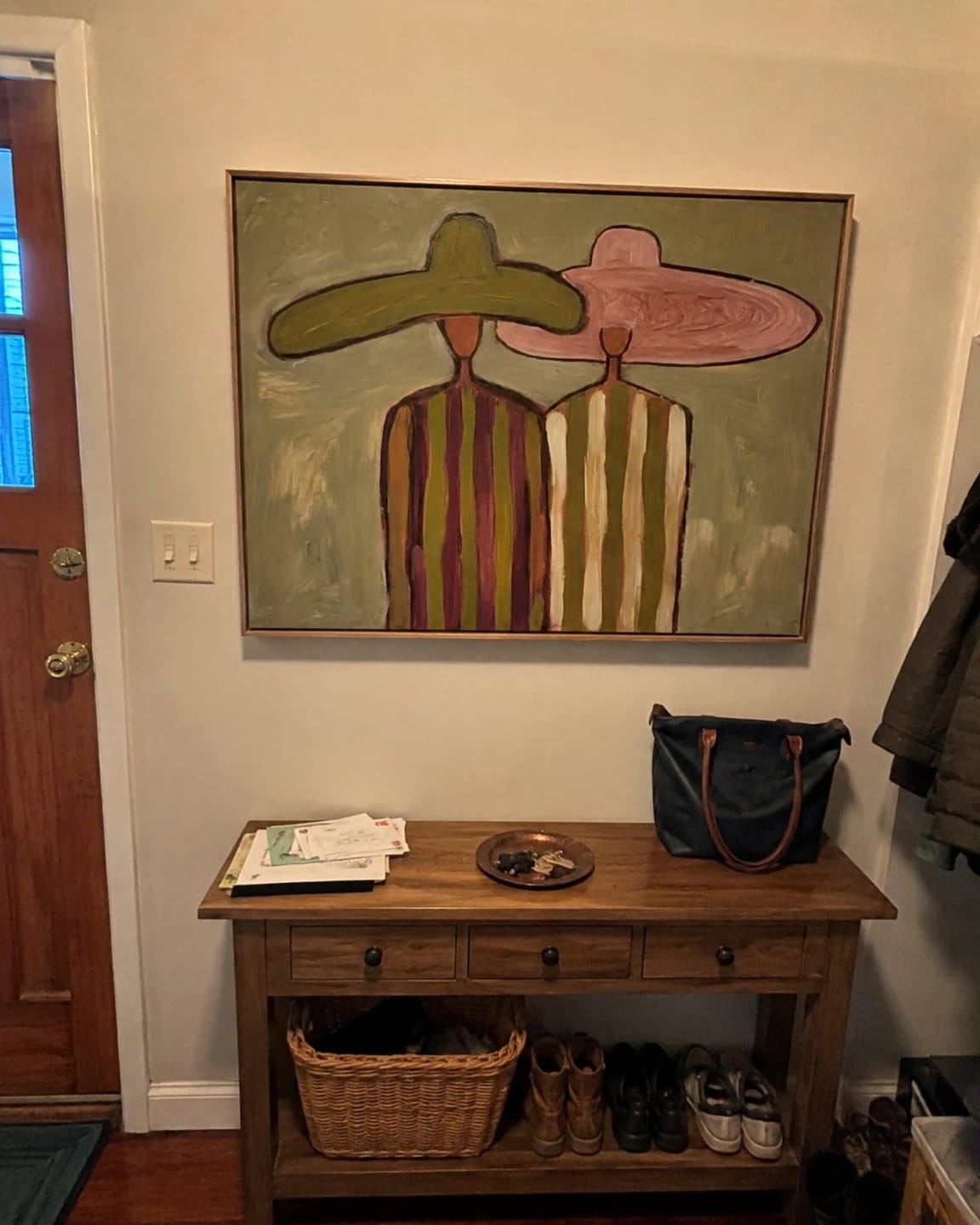 Customer photo review of Vintage Americana Art｜Parallel Silence