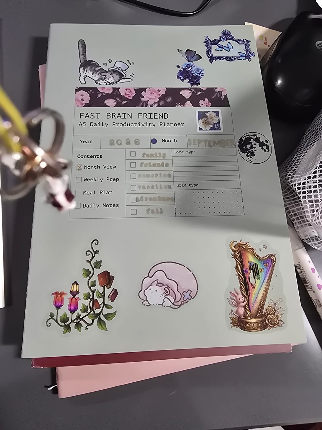 Customer photo review of Ocean - Fast Brain Planner Kit