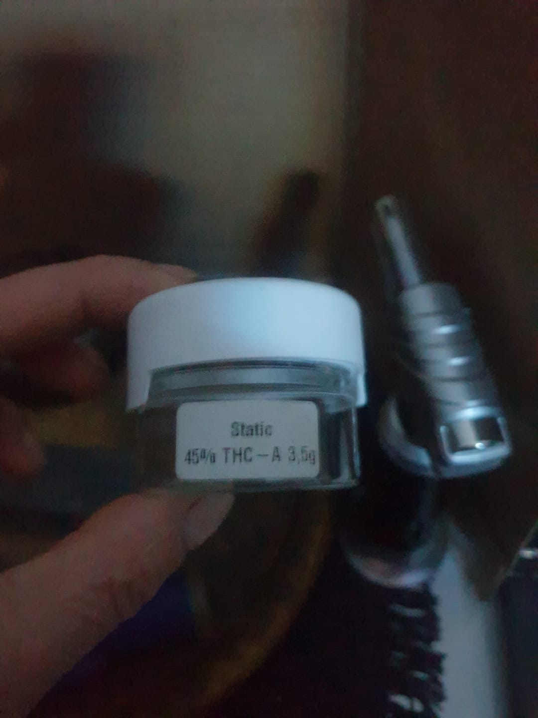 Customer photo review of THC-A 45% Hash Static