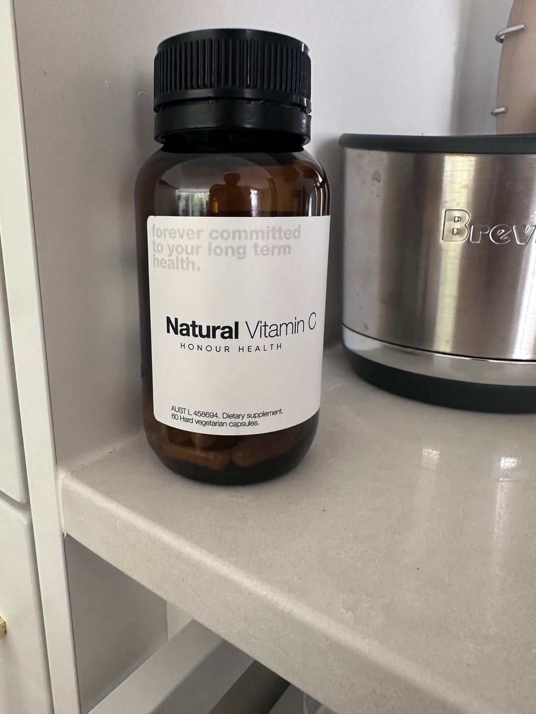 Customer photo review of Natural Vitamin C - 60 Capsules