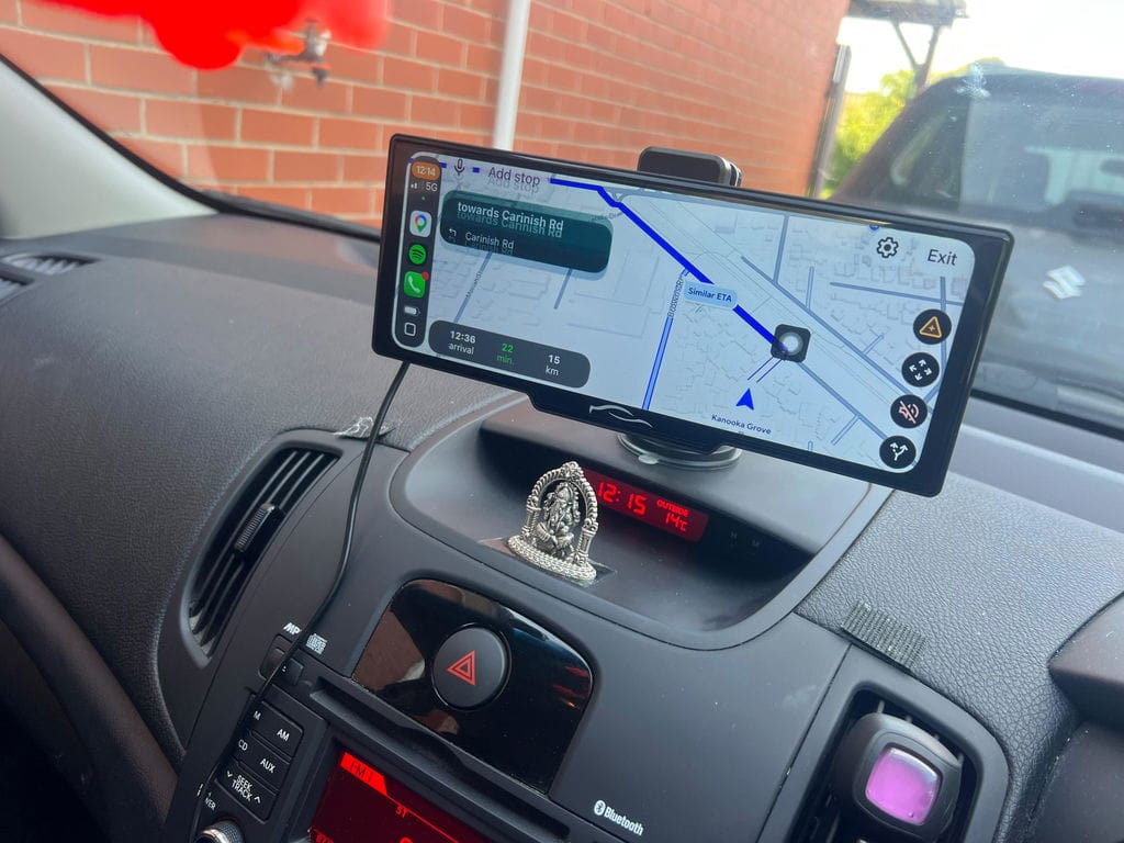 Customer photo review of Écran CarPlay Optimo™ PRO