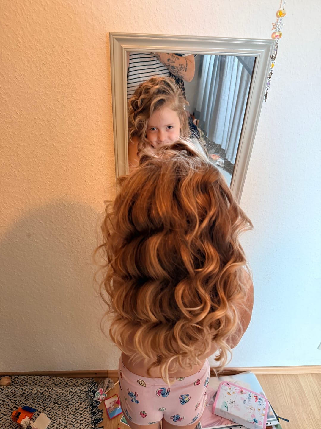 Customer photo review of Lockenband - Blush  I Original