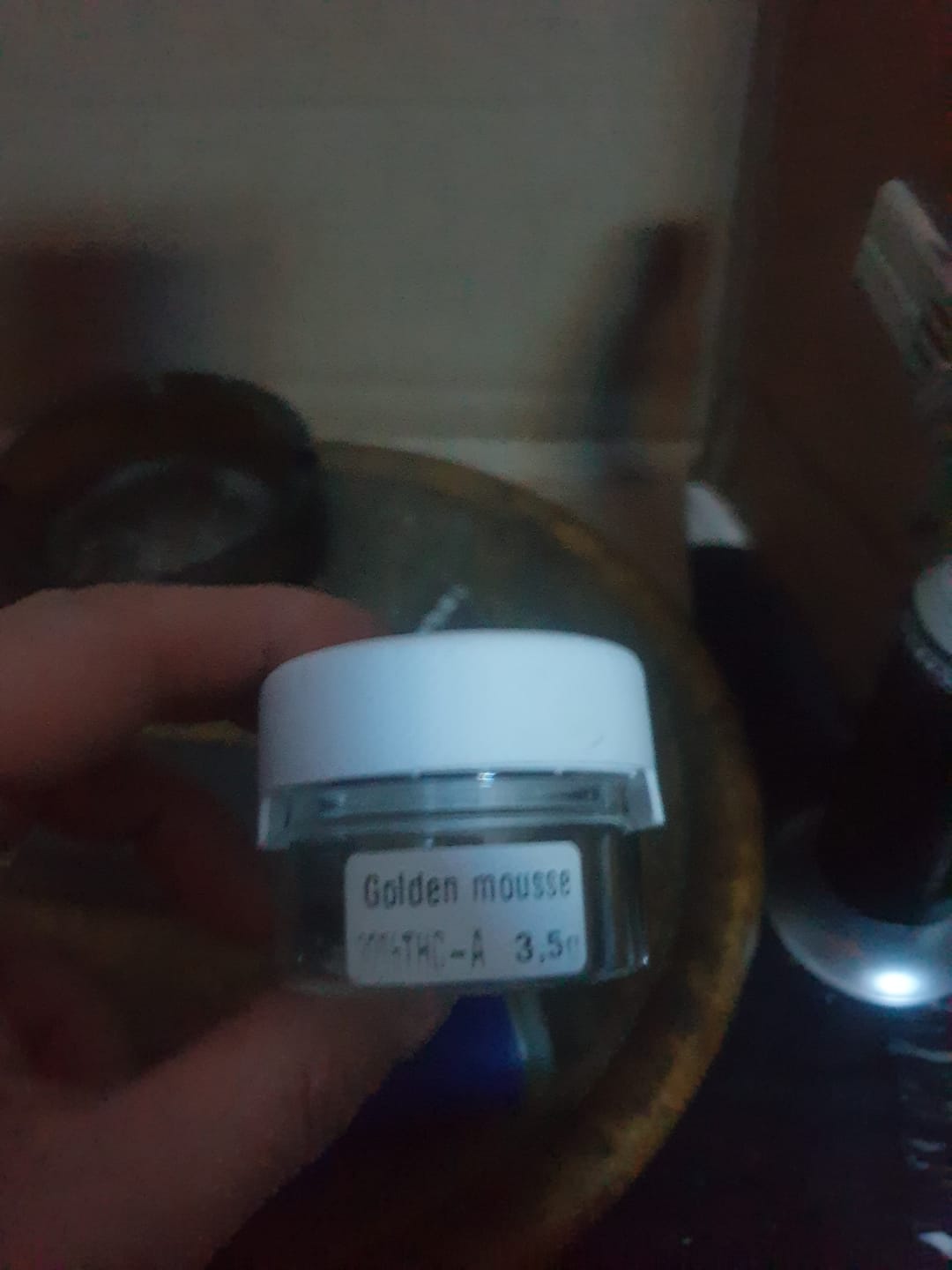 Customer photo review of THC-A 30% Hash Golden Mousse