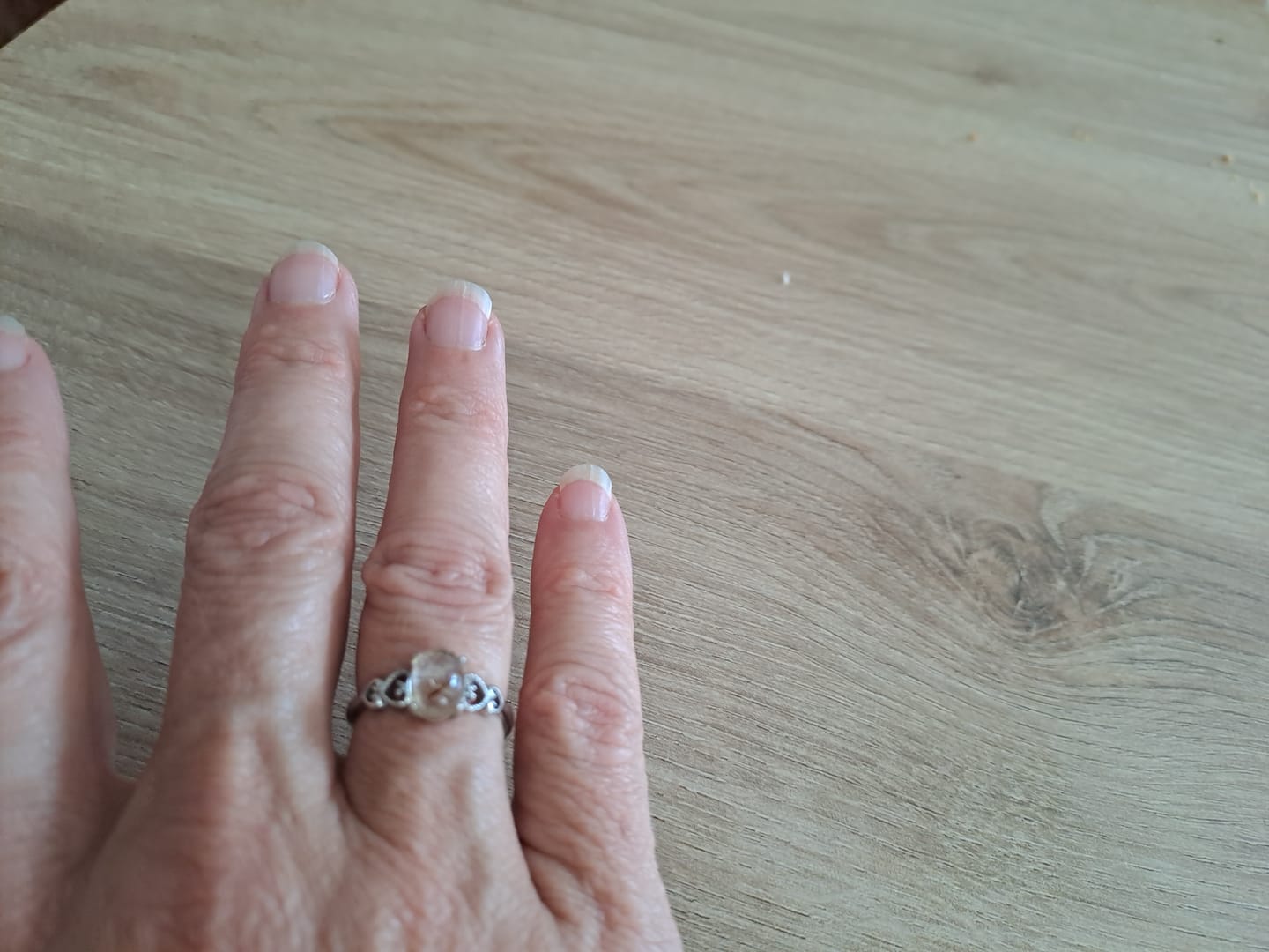 Customer photo review of Bague Ajustable "Joie & Abondance" en Citrine