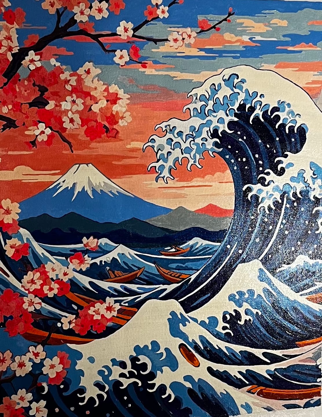 Customer photo review of Cherry Blossom Waves