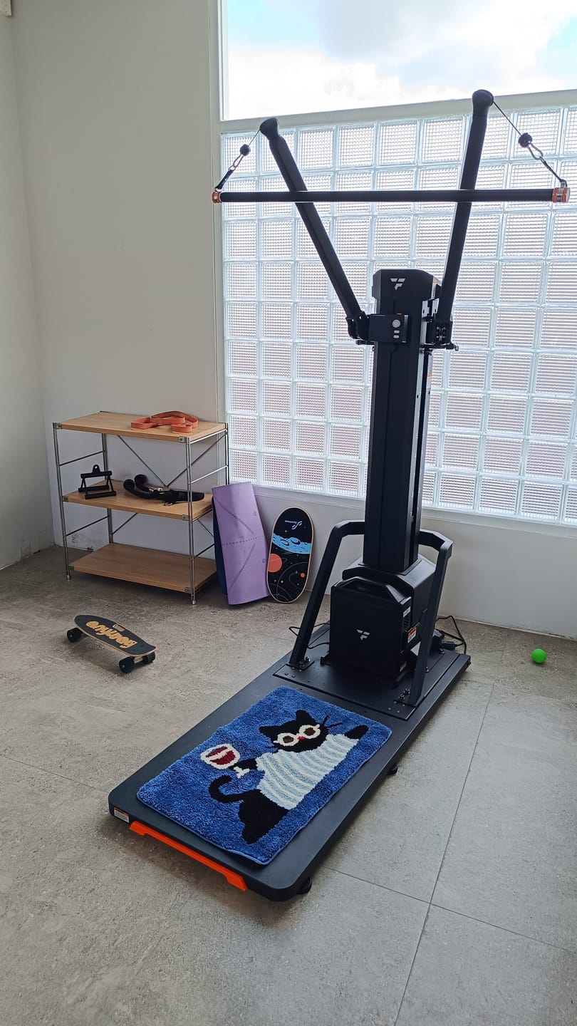 Customer photo review of FitTransformer Titan Strength and Cardio Skiing Machine