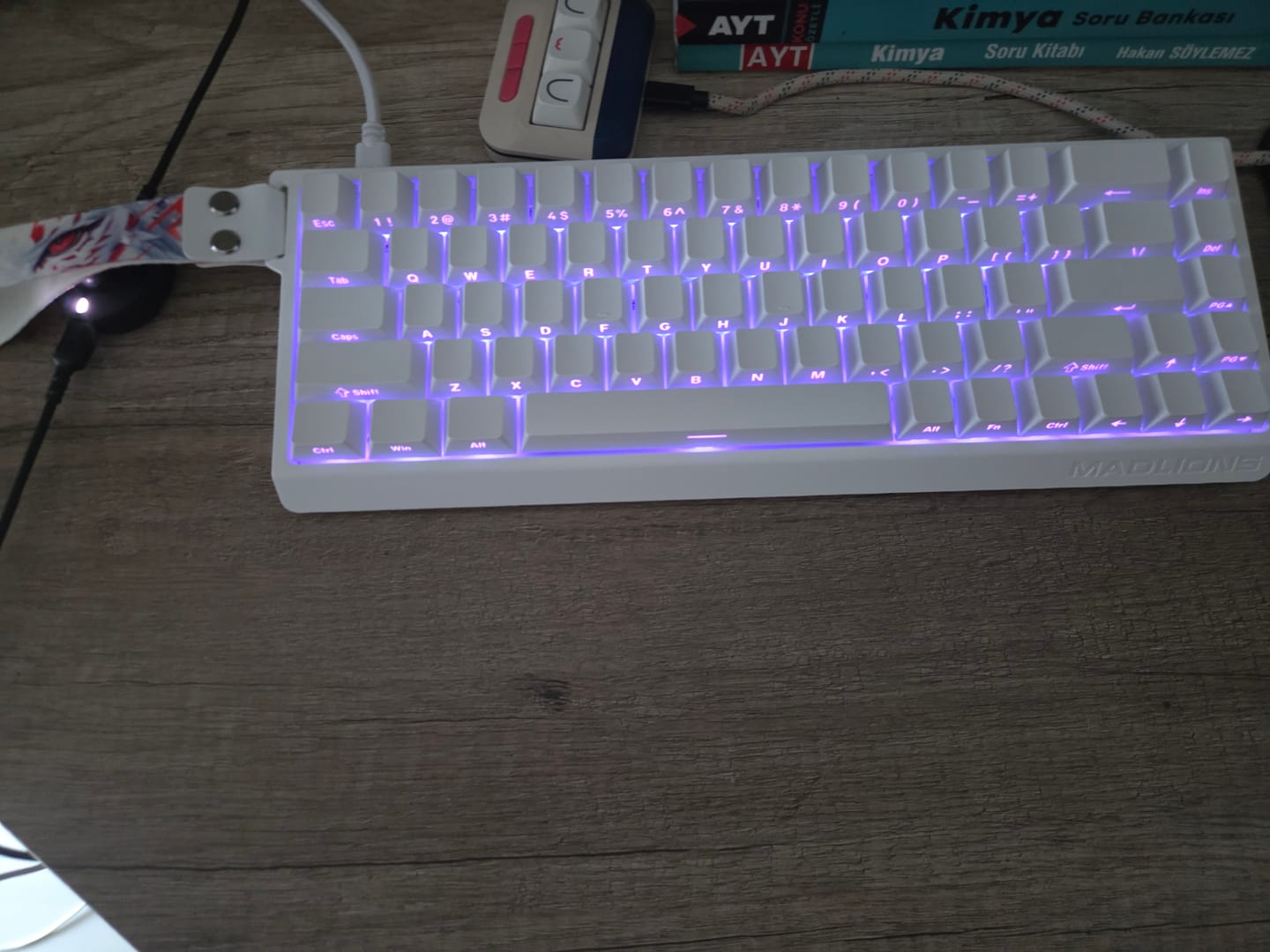 Customer photo review of FGG Madlions MAD60/68 Klavye (Manyetik Switch / HE)