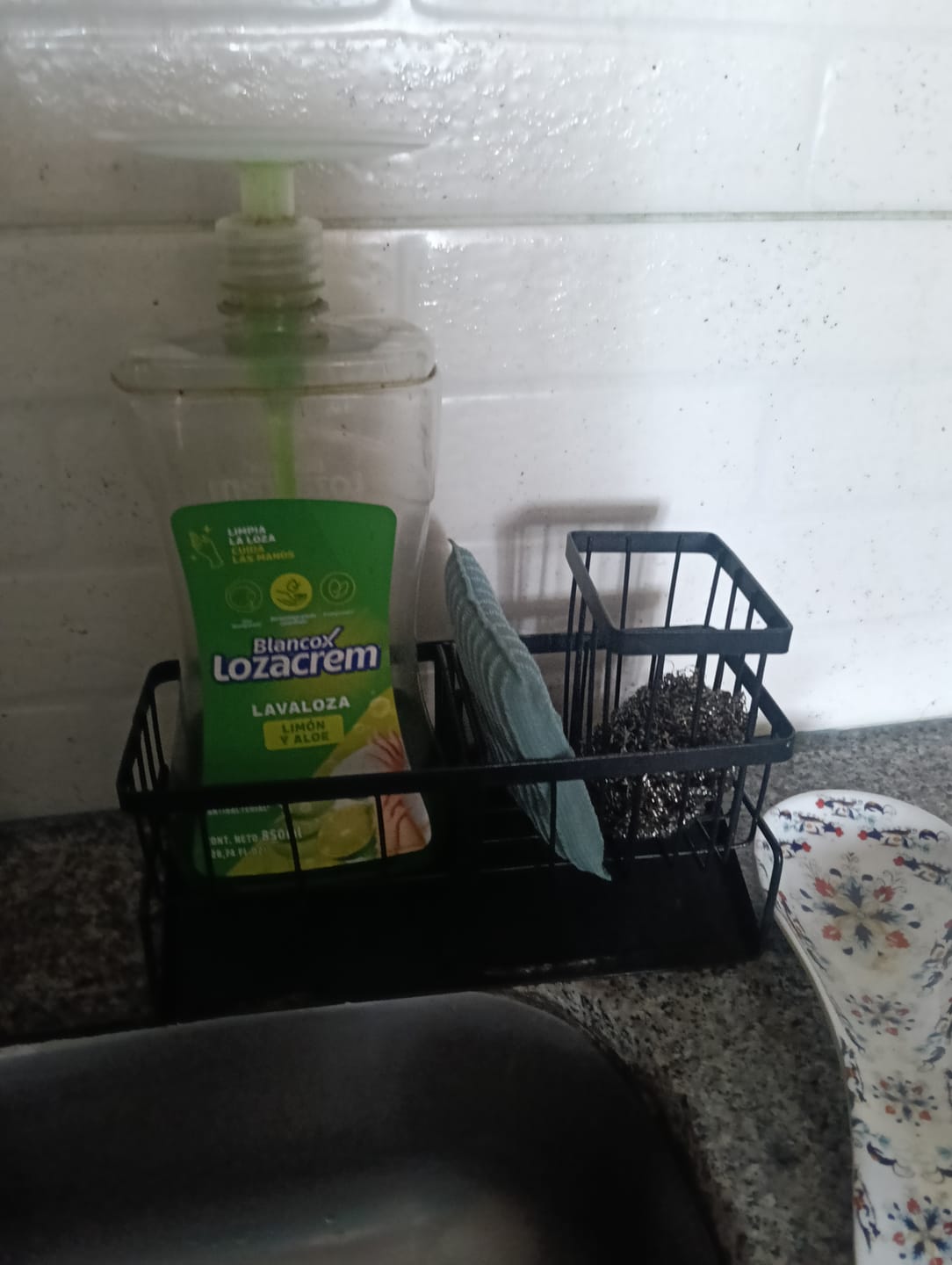 Customer photo review of Organizador de Fregadero de Cocina