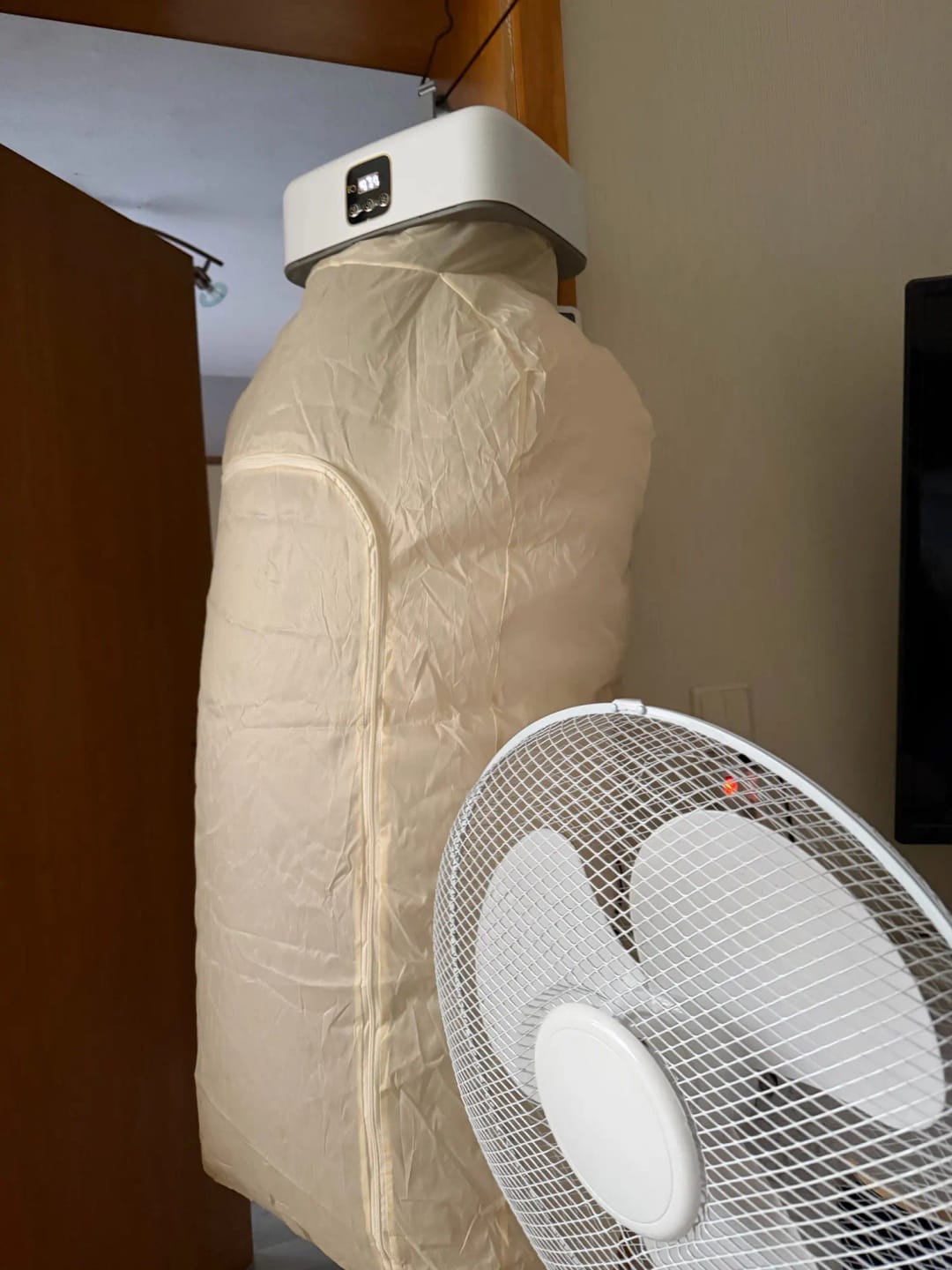 Customer photo review of Nuvora Dry® | Secador de Ropa Eléctrico Portátil
