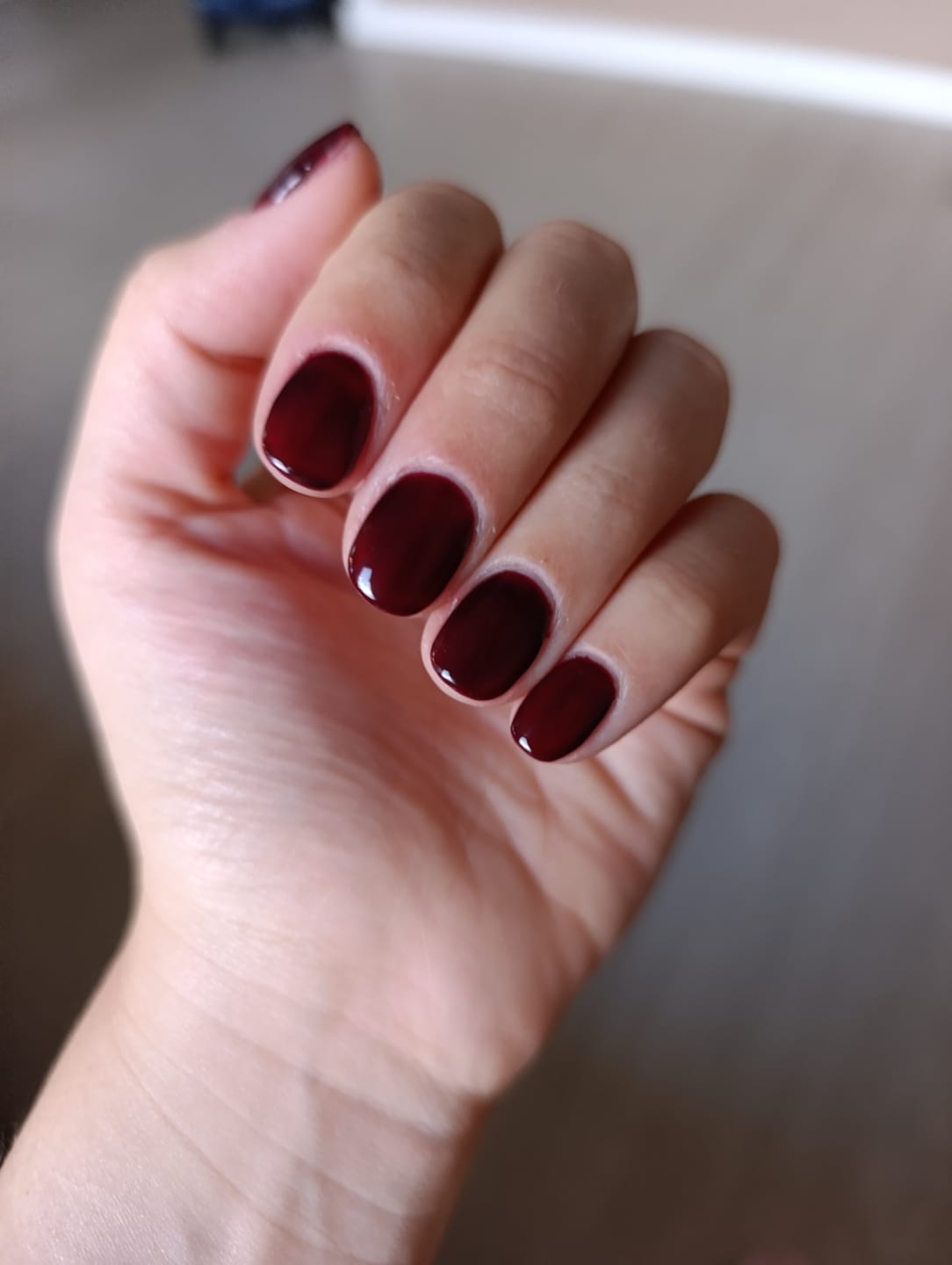 Customer photo review of Smalto Semipermanente LCI -  Rouge Noir - Rosso/Marrone