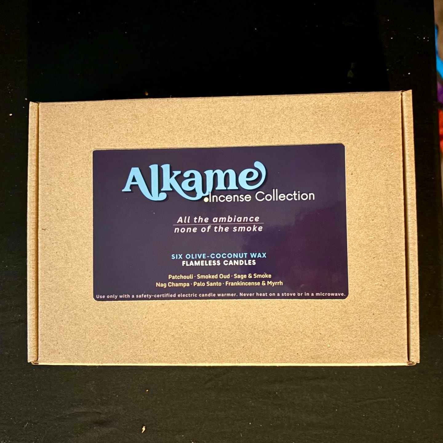 Customer photo review of 2 oz Candle Tin 6-Pack Shipping Box™