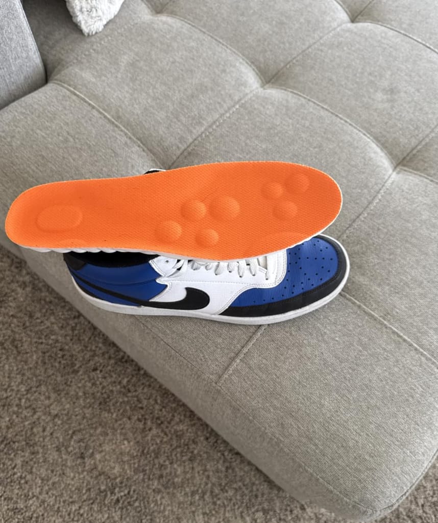 Customer photo review of Nyvolta™ ComfortStep — comodidad en cada paso.