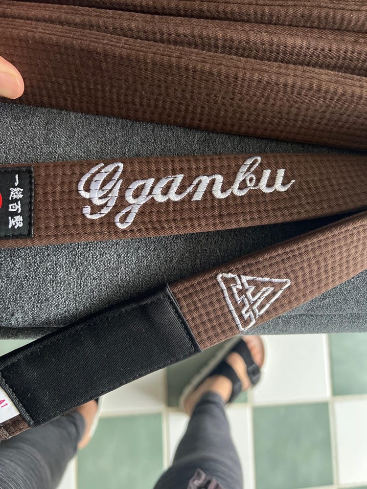 Customer photo review of Isami Brown Belt