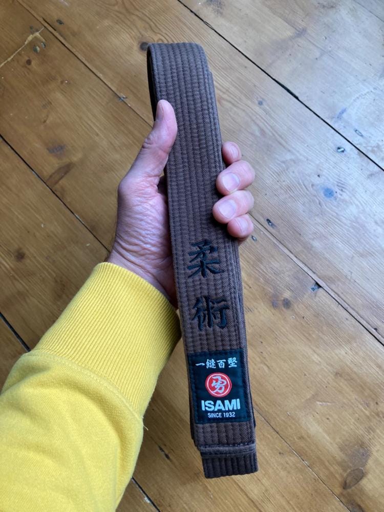Customer photo review of Isami Brown Belt