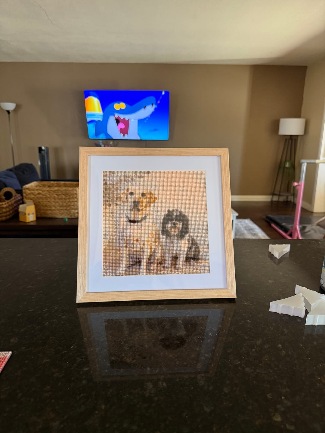 Customer photo review of Diamond Painting - Custom Photo